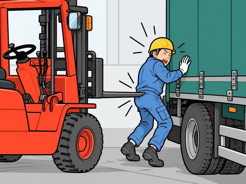 hạn chế tai nạn xe nâng
